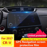 for honda cr v crv 2017 2018 7 inch tempered glass screen protector film car dvd gps radio stereo multimedia navigation system