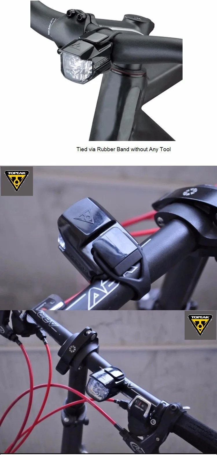 TOPEAK TMS065 светодиодный светильник для велосипеда, велосипедный задний светильник для шоссейного велосипеда, задний светильник MTB, аксессуары с батареей