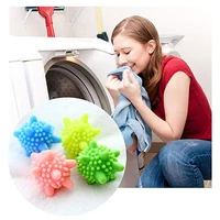laundry balls fabric clothes cleaning tool pvc 5pcs helper cleaner laundry ball dryer reusable solid washing balls hair removal