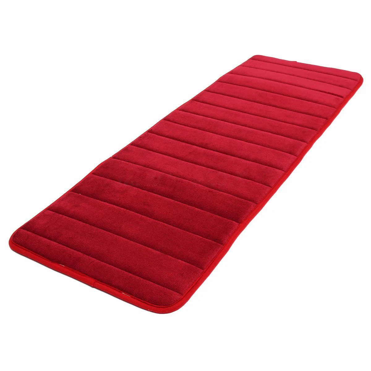 Red 120x40 см абсорбирующий нескользящий пенопласт с эффектом памяти для кухни, спальни, двери, напольный коврик, ковер с датой-красный - Цвет: Red