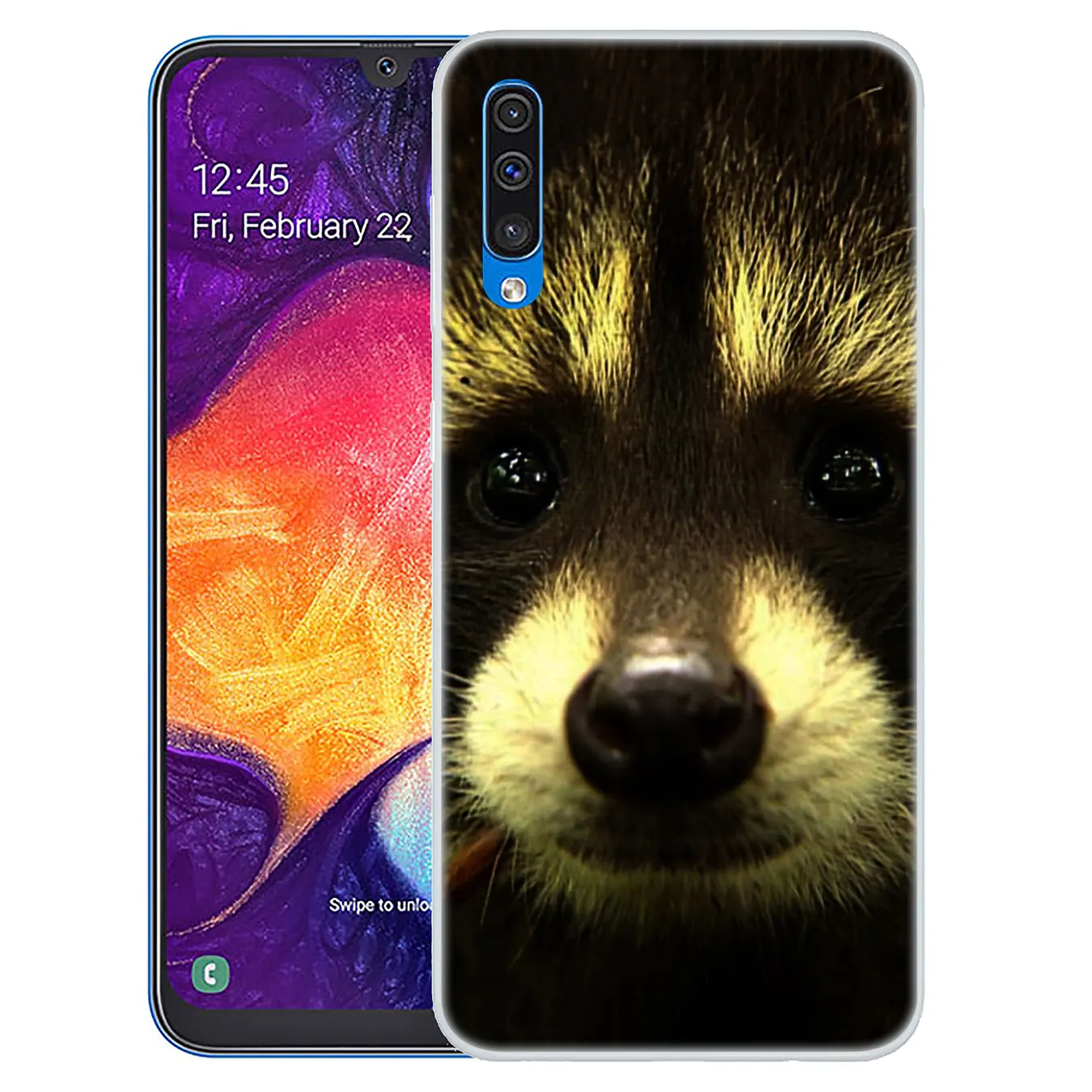 Модный Твердый чехол для телефона Lavaza с принтом енота Samsung Galaxy A20E M40 M30 M20 M10 A10 A20 A30