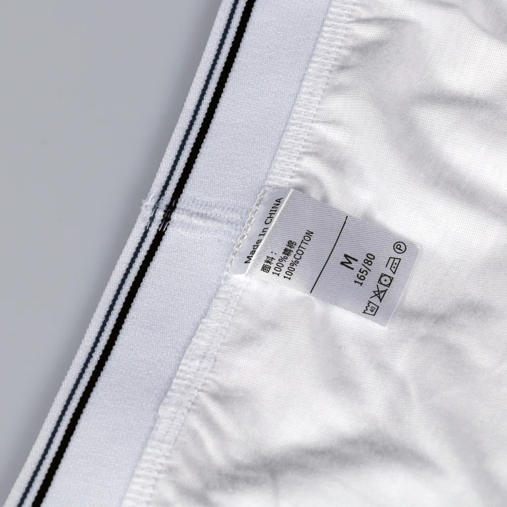 Трусы брифы мужские 4 шт./лот хлопковые качественные брендовые нижнее белье Mr