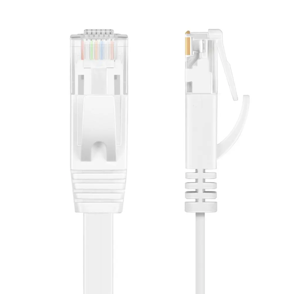 6 упаковок плоский интернет сетевой кабель Cat6 компьютерный короткий Ethernet