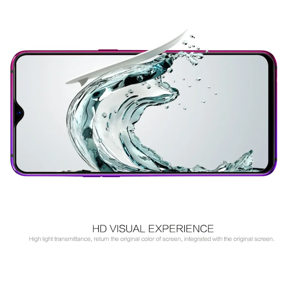 for OPPO R17 Glass Nillkin CP+ Full Cover Tempered Screen Protector 0.33mm Ultra Thin Nilkin Black Film | Мобильные телефоны и
