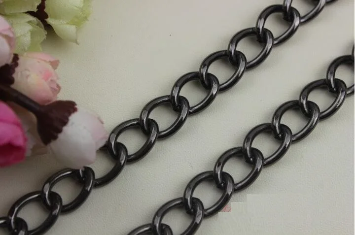 2 шт./партия) 4 цвета покрытие высокого класса DIY кожа 14 мм длина 90 см ширина сумки аглет Твист цепи украшения Аксессуары