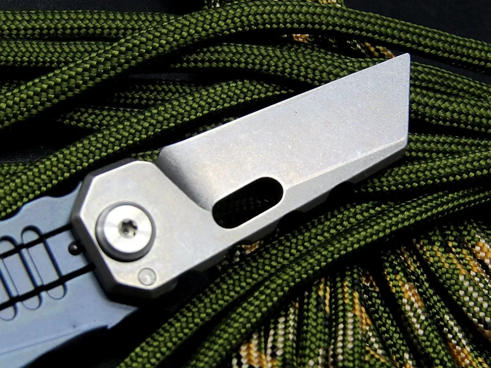 Newest Serge EF9 Mini Folding Knife S35VN Blade Key Chain Titanium Handle Camping Pocket Knives Tactical Outdoor EDC Tool |
