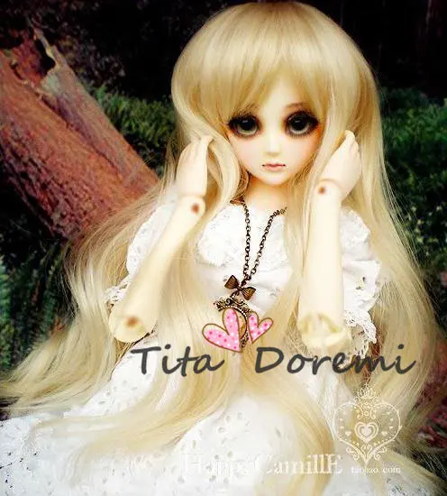 Ht золото 1/4 BJD MSD кукла парик с локон волос 18 19 см|hair color products men|hair extension length chartwig