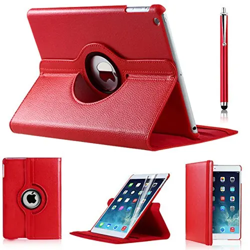 Красный Чехол для 6 Поколения iPad 9,7 A1893 A1954, чехол для планшета, умный чехол-подставка, чехол для iPad, чехол - Цвет: Красный