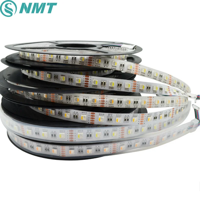 25 м RGBW RGBWW SMD 5050 Светодиодная лента 4 в 1 DC12V водонепроницаемая/не Водонепроницаемая