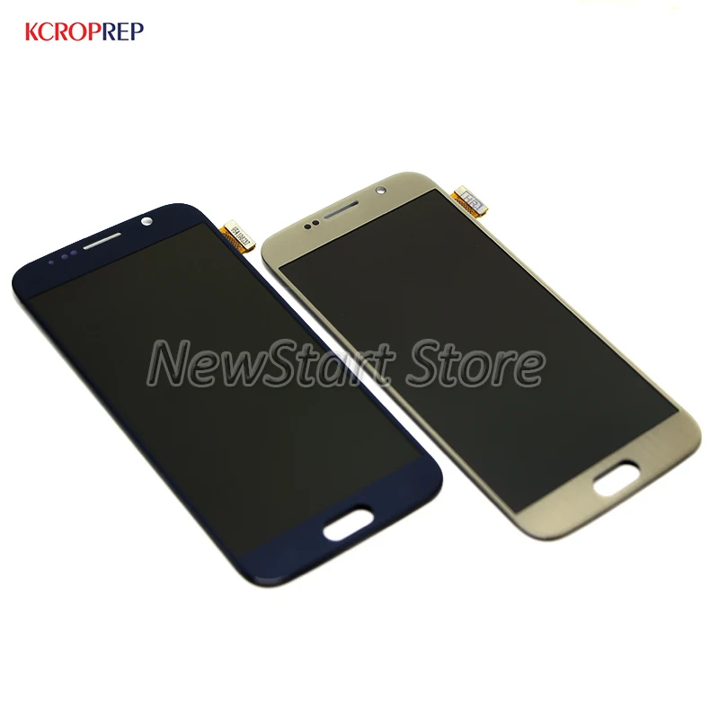 Для Samsung Galaxy S6 ЖК-дисплей с сенсорным экраном в сборе 5 1 &quotбез рамки для G920i G920P G920F