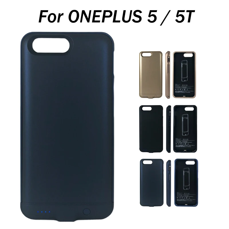6000mAh Аккумулятор Чехол для ONEPLUS 5T внешний аккумулятор зарядное устройство чехол