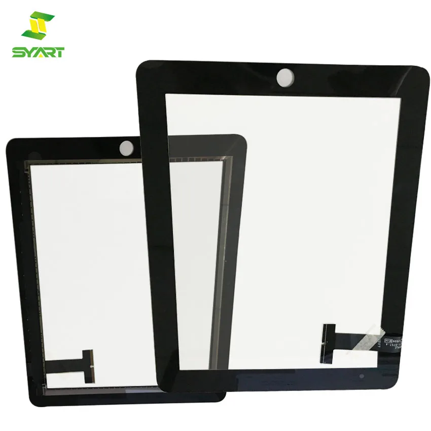 SYART Переднее стекло для ipad 1 Замена 1th LCD сенсорный экран дигитайзер с бесплатными