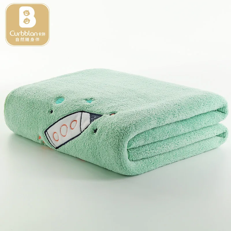 Суперводопоглощающее микро-вращающееся банное полотенце с вышивкой для