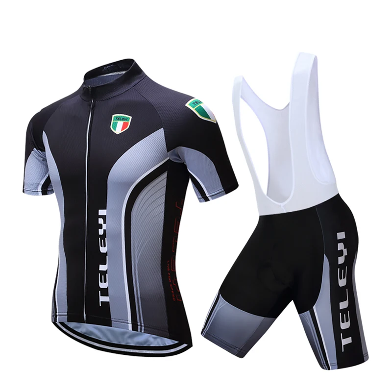 Новинка 2017 брендовая мужская велосипедная Джерси короткая одежда с защитой от