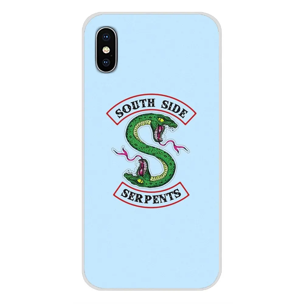 Чехол из ТПУ с американским ТВ ривердейлом саутсайдом для Apple iPhone X XR XS MAX 4 4S 5 5S 5C SE 6