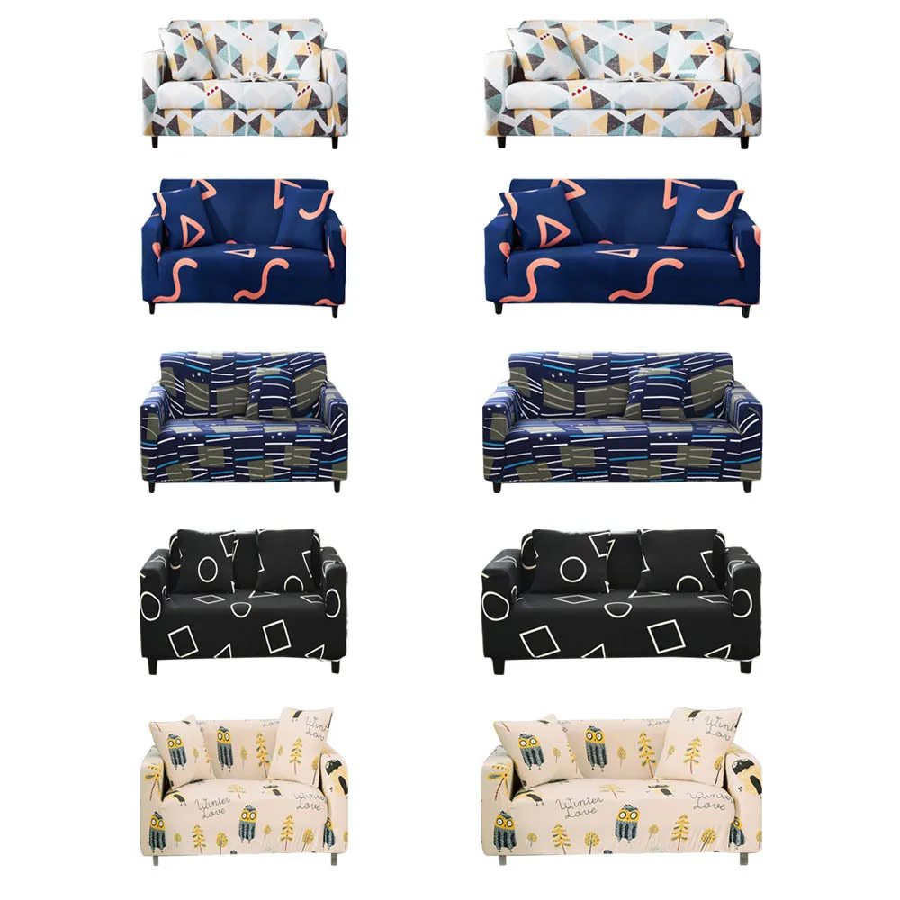 Защитный чехол на диван из стрейч материала чехлов для кресло Чехлы Гостиная