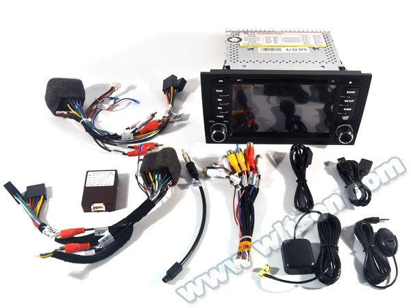 WITSON Android 9 0 IPS HD экран для AUDI A6 S6 RS6 автомобильный DVD GPS радио 4 Гб RAM + 32 FLASH 8