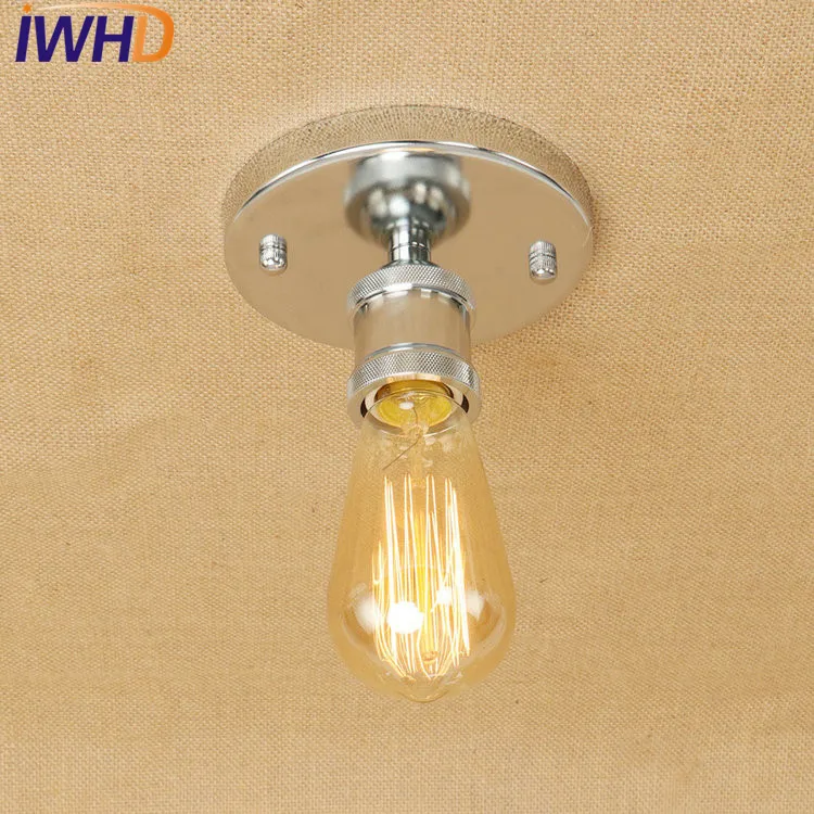 Потолочные светильники Эдисона в стиле ретро Лофт старинные железные винтажные