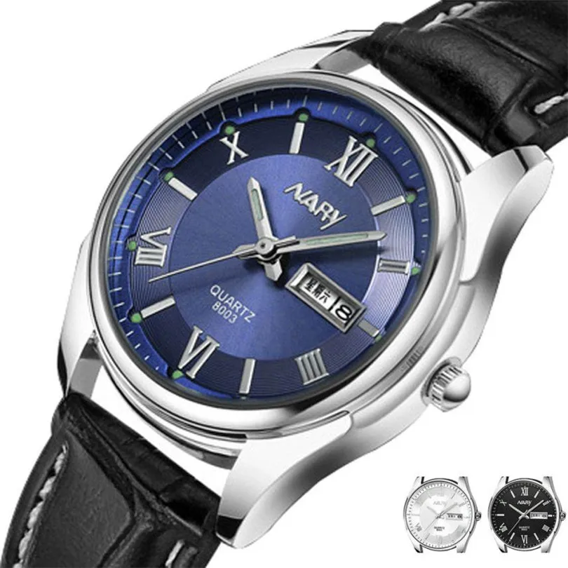 Роскошные брендовые высококачественные модные водонепроницаемые мужские часы