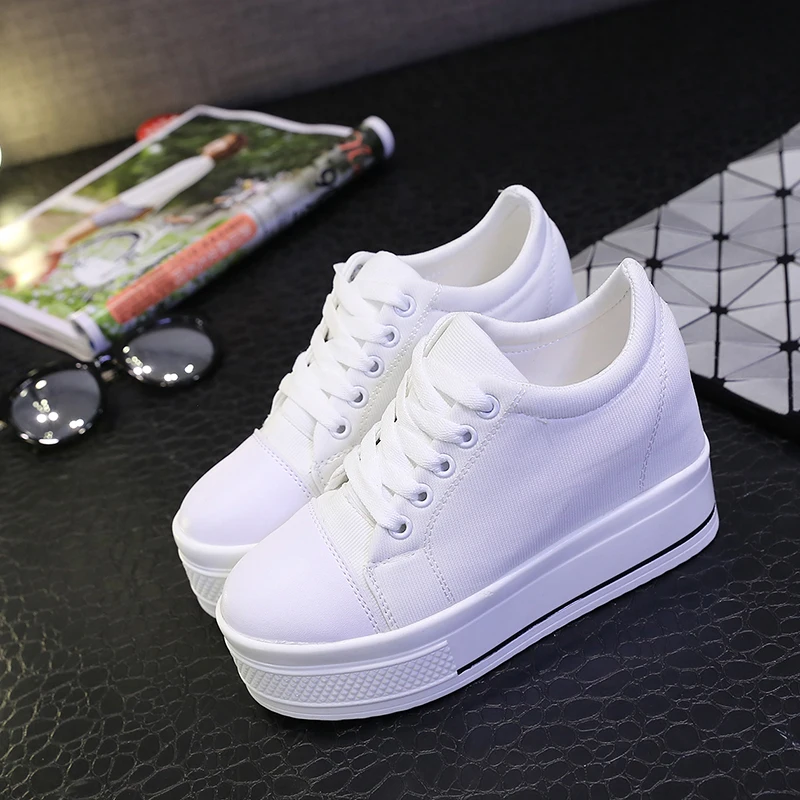 Женские повседневные туфли на каблуке сезон осень-весна 2019 холщовые женские