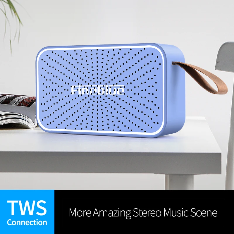 Новый стиль Fineblue MK 12 Портативный Мини Bluetooth динамик беспроводной стерео с