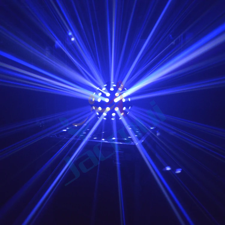Новинка 98 глаз миниатюрный DJ-светильник RGBWAUV 6 в 1 светодиодный 5*18 Вт волшебный шар