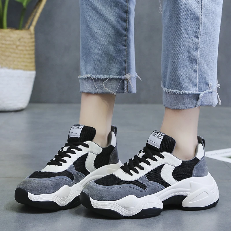 Rimocy/Женская обувь на платформе дышащие кроссовки Mujer 2019 tenis feminino повседневная для