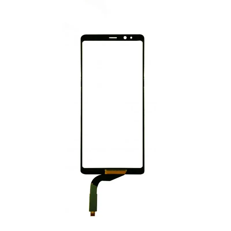 Черный сенсорный экран дигитайзер стеклянная панель Ремонт для samsung Galaxy S8 Plus/Note 8 Сенсорная панель Замена для samsung S8 Plus
