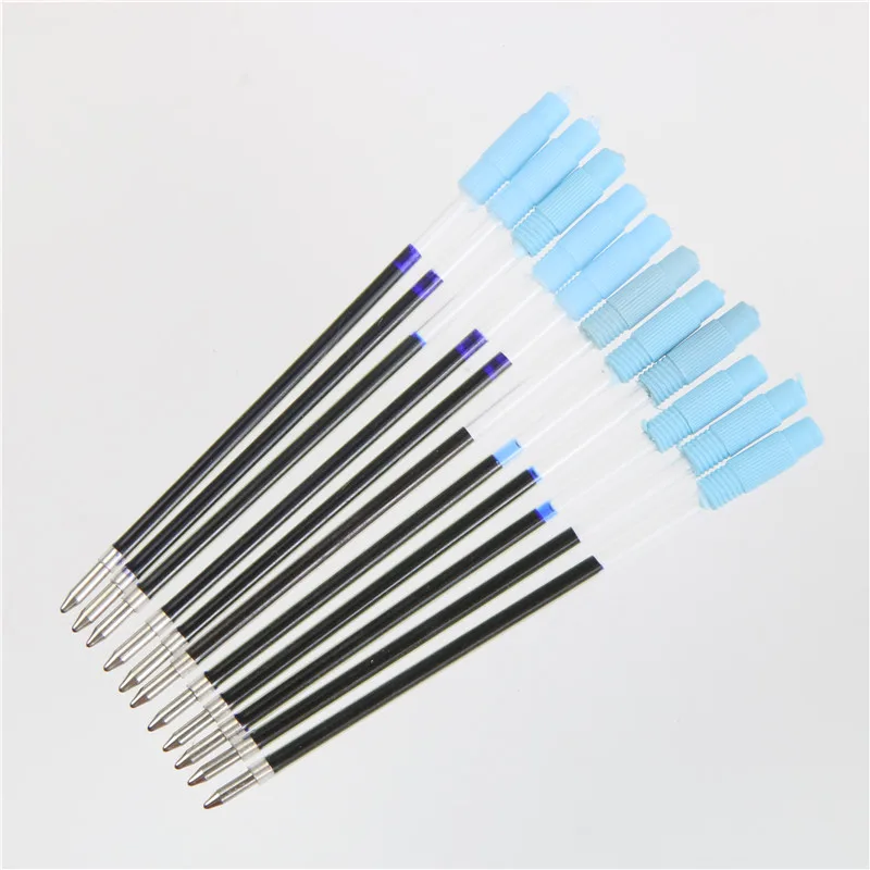 5 шт./лот металлические стержни для шариковых ручек 8 7 см короткие синие и черные