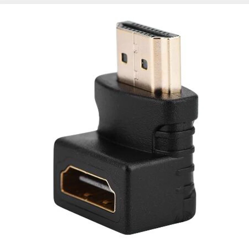 2018 HDMI папа к Женский Кабель адаптер преобразователь удлинитель угол 90 градусов 270