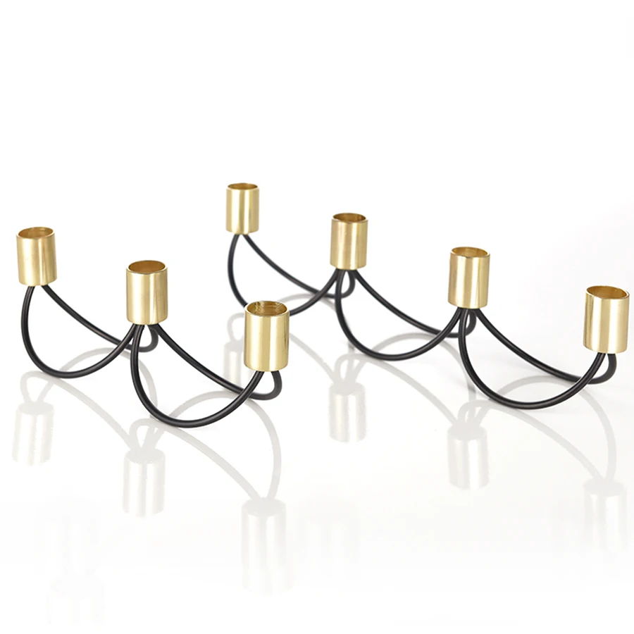 Modern Wedding Owl Teatick Metal Gold Nordic Large Chandelier Buddha Tealight Light Oud Resin Antler For Tables 5Z0020 | Дом и сад