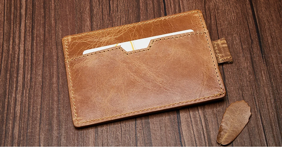 Joyir Новинка года тонкий держатель для Карт RFID кошелек противоугонные кредитной карты бумажник тонкий анти-магнитный держатель для карт мужской кошелек и 52