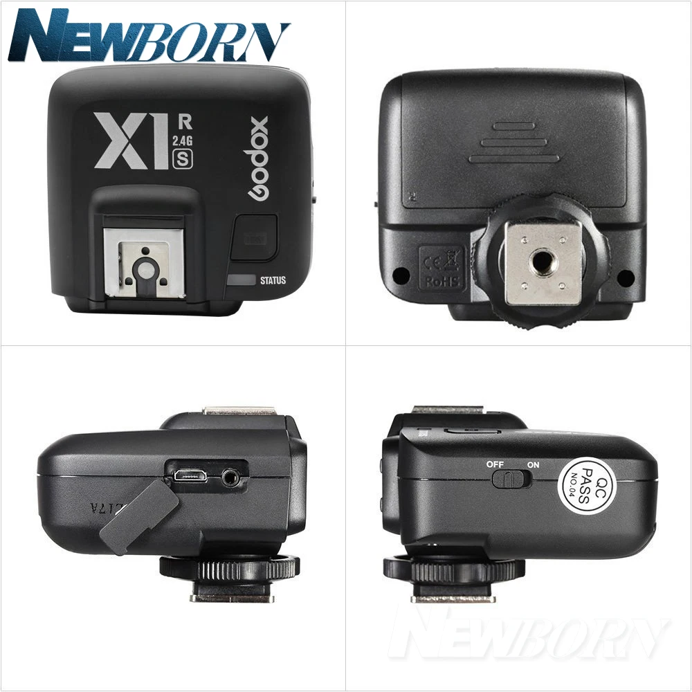 

Godox X1S X1T-S LCD Panel TTL 2.4 G Wireless Transmitter Flash Trigger + 3 x X1R-S Receiver for Sony TT685S V860II-S AD600BM