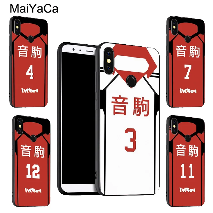 MaiYaCa HAIKYUU! Чехол NEKOMA из Джерси для Red mi Note 9 8 Pro 7 8T 9S 9A 9C Mi 9T 10 Lite чехол POCO X3|Бамперы| |