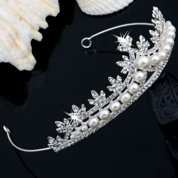 Горный хрусталь Бусы Свадебные волос Аксессуары Hairbands гребни украшения для |