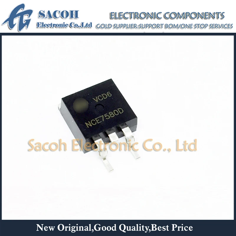 Бесплатная доставка 10 шт. NCE7580D NCE7580 или NCE75H21D NCE75H21 TO-263 80A 75V мощный МОП-транзистор |