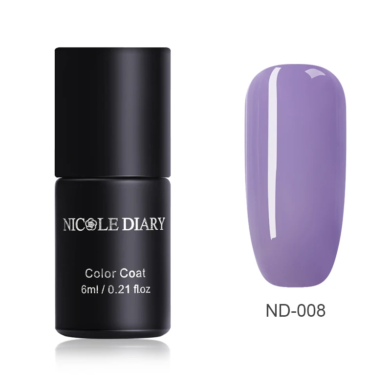 Other ND-008 NICOLE дневник одношаговый лак для ногтей УФ-гель серый красный серия блеск замочить от гель-лака нет необходимости базовое верхнее покрытие ногтей DIY - Цвет: Other ND-008