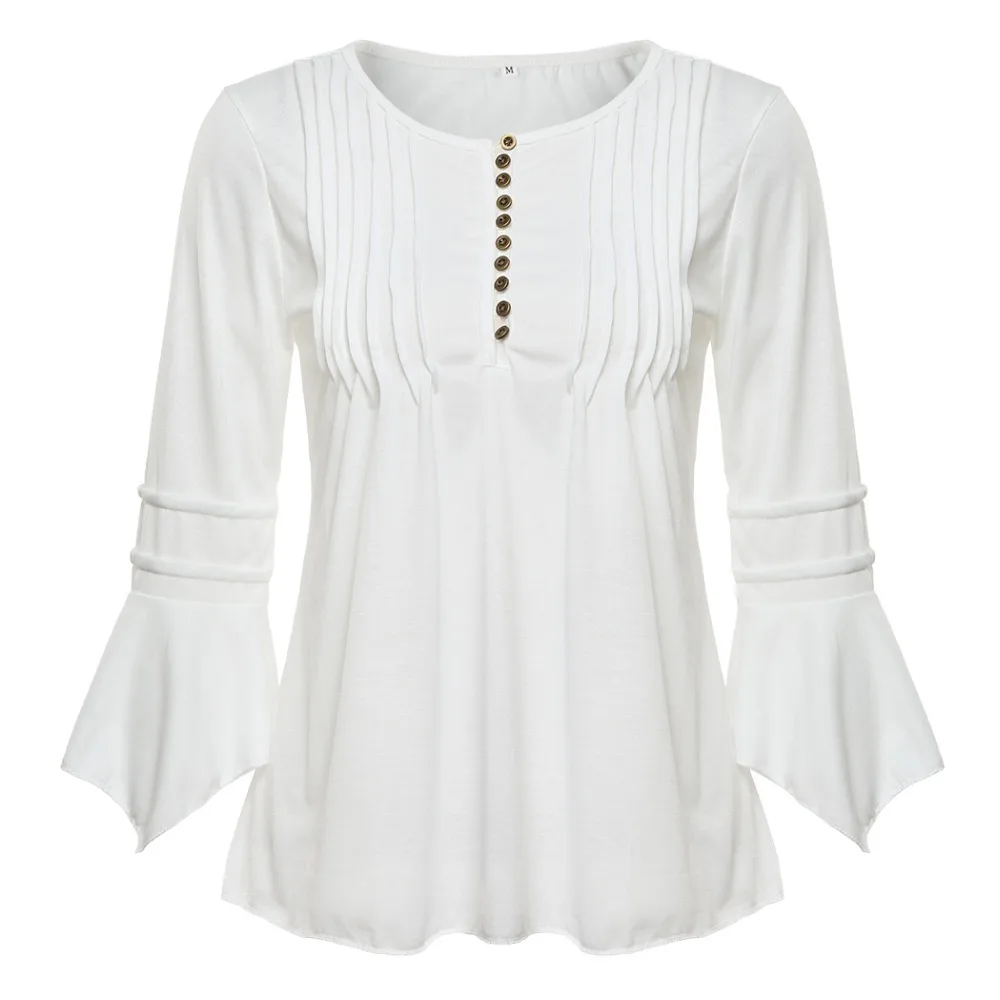 Корейский стиль женская блузка рубашки 2017 элегантные с оборками женские топы