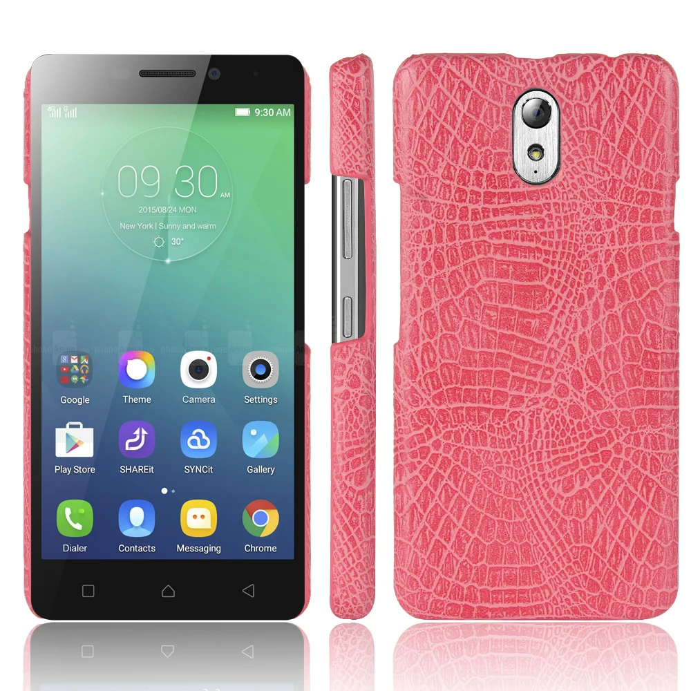Роскошный кожаный чехол из крокодиловой кожи для Lenovo Vibe P1M с узором