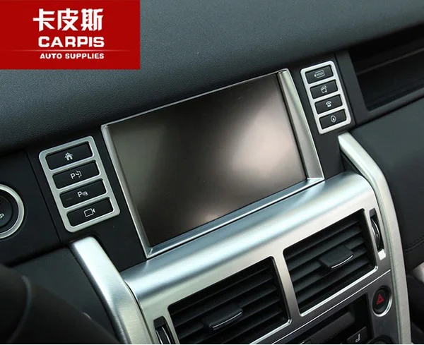 Хромированный автомобильный приборной панели GPS мультимедийный дисплей крышка