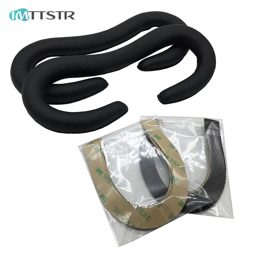 Пенные накладки для очков Oculus Rift CV1 VR Сменные подушечки глаз Кожаные Мягкие маски