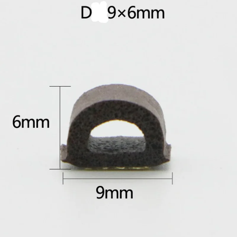Самоклеящаяся B D P Тип уплотнительная полоса двери для окон Водонепроницаемая
