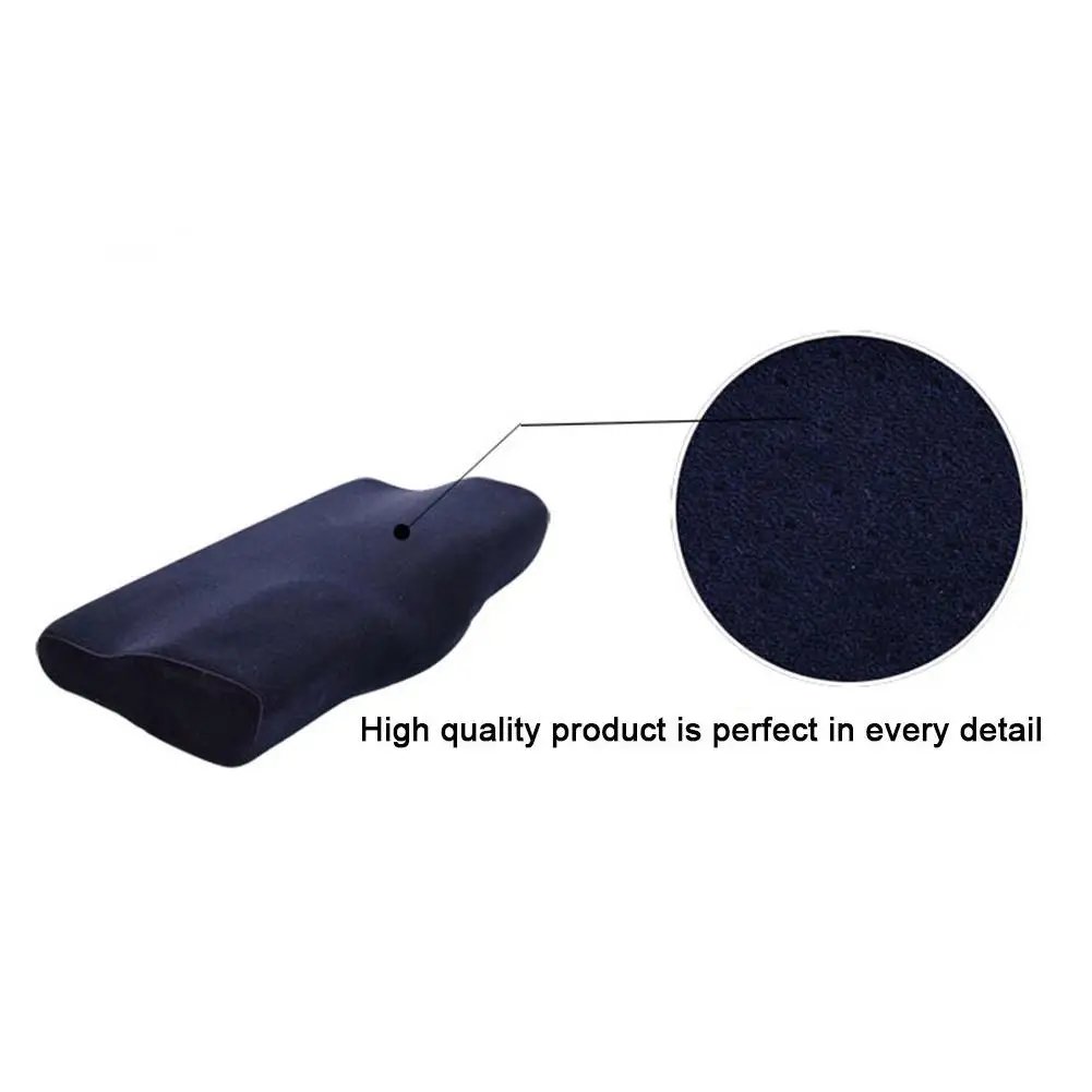 Memory Foam постельные принадлежности защитная подушка для шеи медленный отскок Подушка-бабочка здоровья затылочный шейный размер в 50*30 см