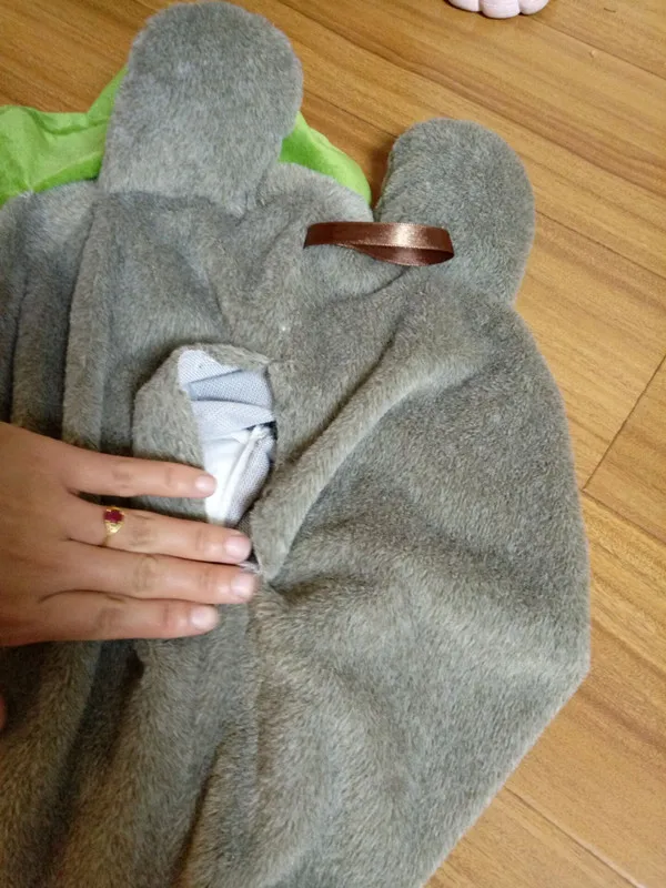 Милая плюшевая игрушка Мой сосед Тоторо корпус милая мягкая кукла с листьями