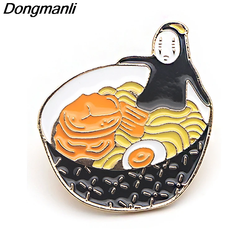 P3844 Dongmanli милые металлические эмалированные броши и коллекция булавок Нагрудный значок для рюкзака воротник ювелирные изделия