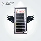 Накладные ресницы из норки для наращивания ресниц NEWCOME, индивидуальная длина для профессиональных салонов