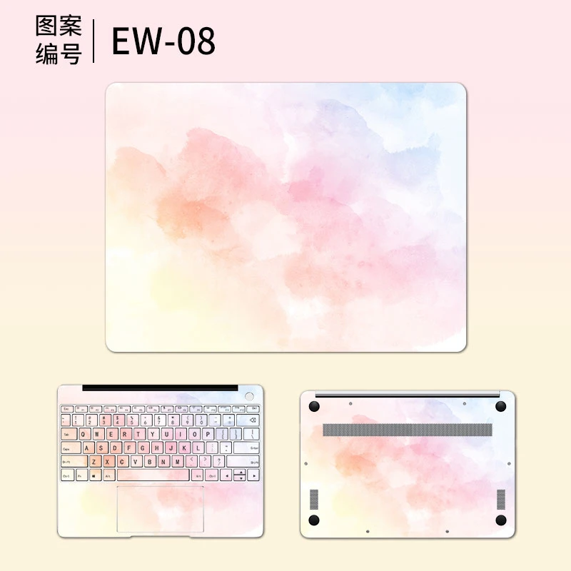 Черная наклейка для ноутбука huawei Matebook X Pro 13,9X13,3, чехол для ноутбука MateBook D 15,6 E 12, наклейка для ноутбука s