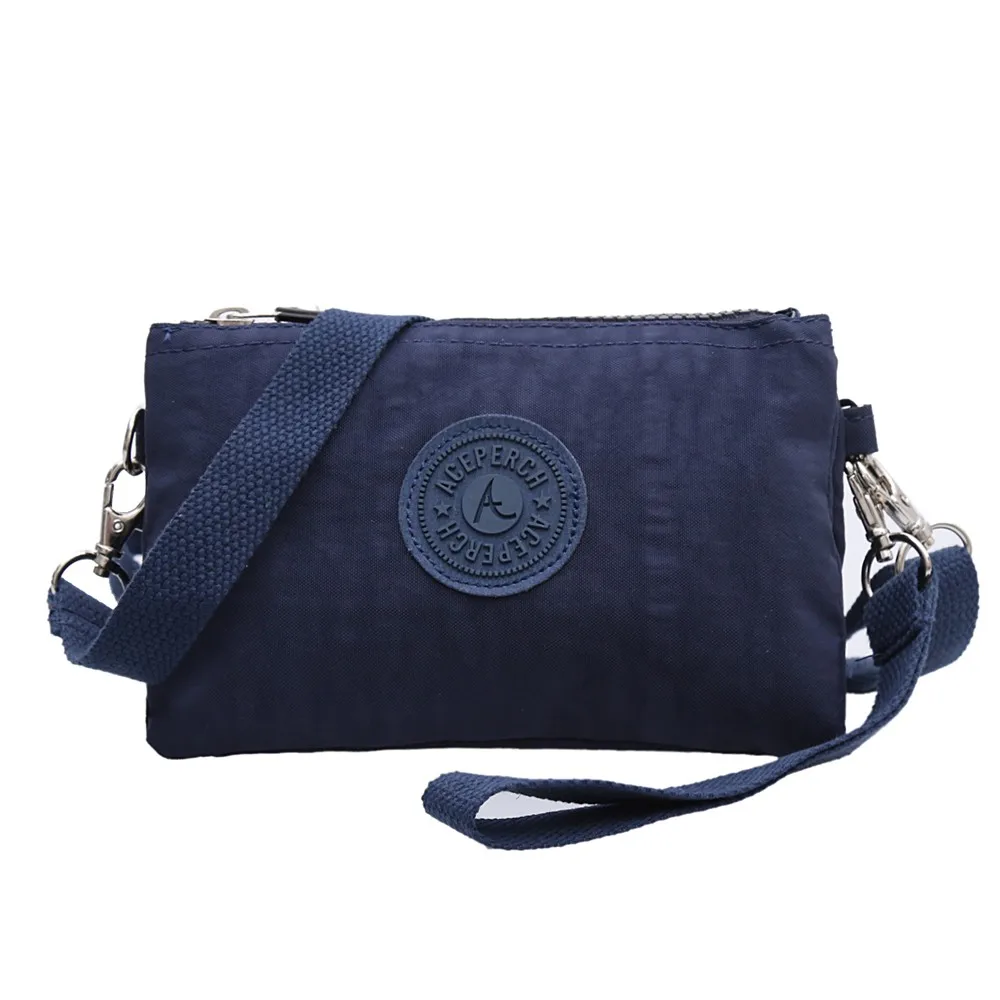 ACEPERCH Girl нейлоновые сумки-мессенджеры на плечо для женщин Bolsa Feminina Bolsos Mujer роскошные женские сумочки, клатчи дизайнерские сумки - Цвет: Bue