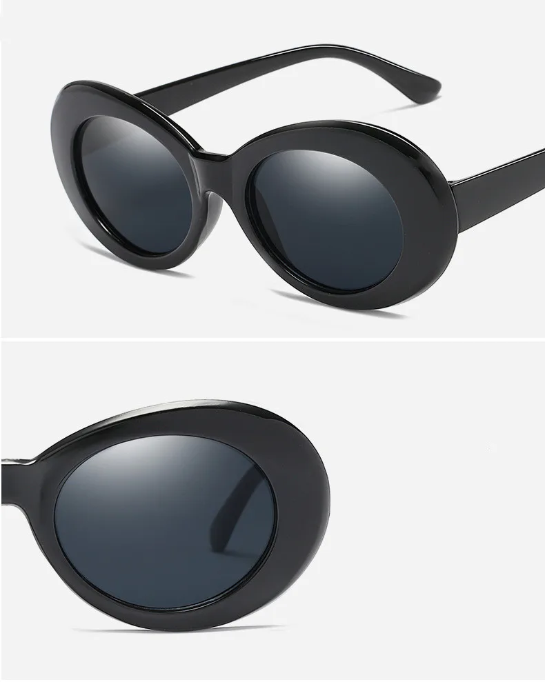 VWKTUUN Sunglasses Women Colorful Glasses Retro Brand Designer Men Vintage Oval Goggles Sun Eyewear New | Аксессуары для одежды