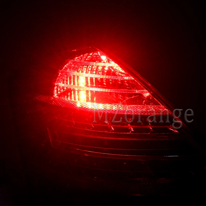 Светодиодный задний фонарь светильник для Mercedes-Benz W221 s-класс 2007 2008 2009 светодиодный стоп-сигнал светильник торможения хвост светильник лампа рефлектор